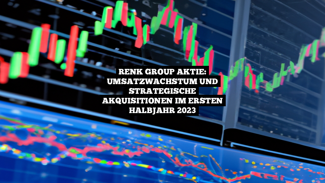 RENK Group Aktie: Umsatzwachstum und strategische Akquisitionen im